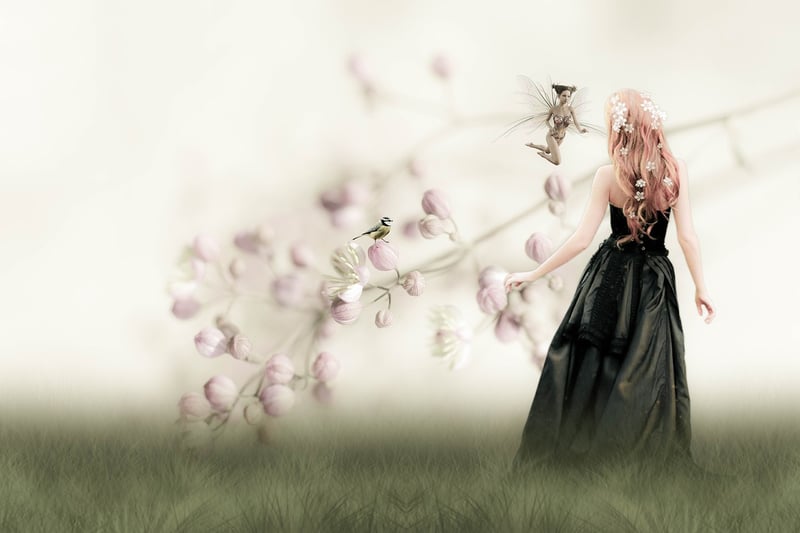 Moss and Fairy Figurines